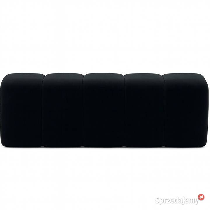 Pufa Tapicerowane Bubble Premium Czarna Edite Warszawa