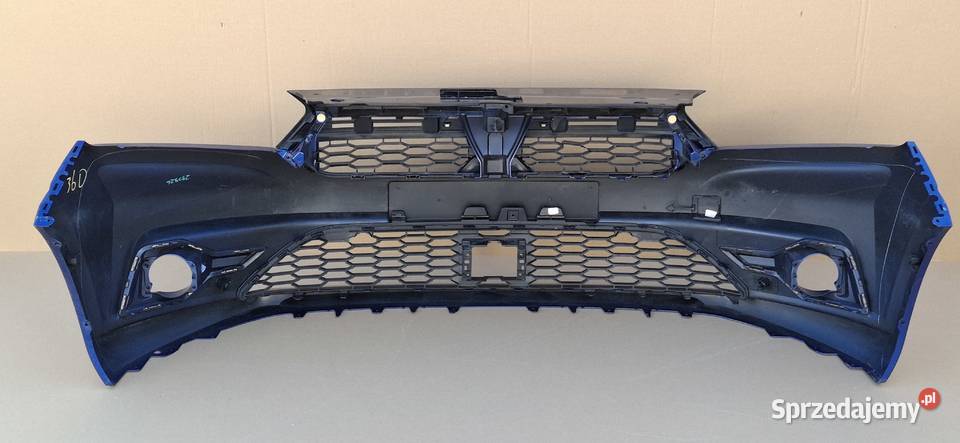 DACIA SANDERO III 3 ZDERZAK PRZÓD PRZEDNI GRILL Bieleń