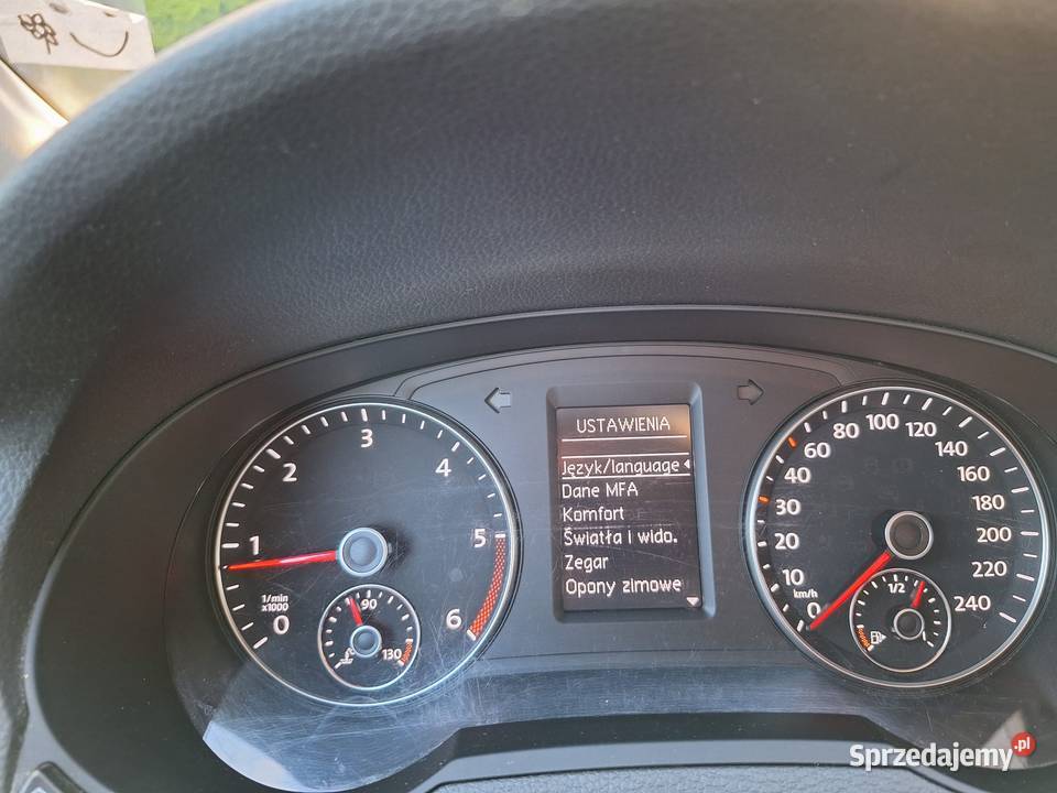 VW Sharan 20TDI 177 2015r Automat Van / Minibus Murowana Goślina