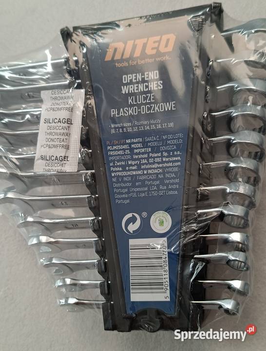 NITEO klucze płaskooczkowe 619 mm Ełk sprzedam