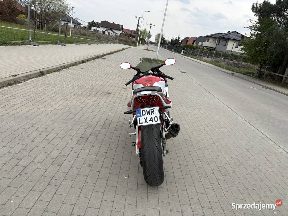 Yamaha R6 600 1999 zarejestrowana ubezpieczona Yamaha Jelcz-Laskowice sprzedam