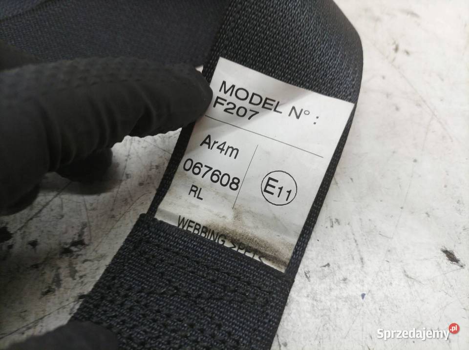 PAS BEZPIECZEŃSTWA LEWY TYŁ KANAPY E16 E17 E18 świętokrzyskie