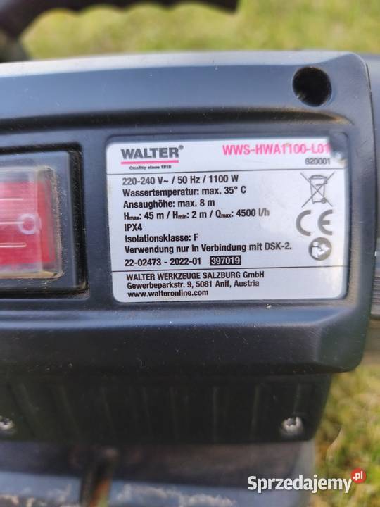 Pompa ogrodowa do wody Krotoszyn