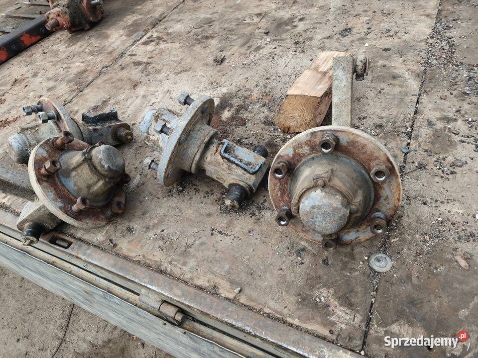 Pół osie do przyczepyrozrzutnika