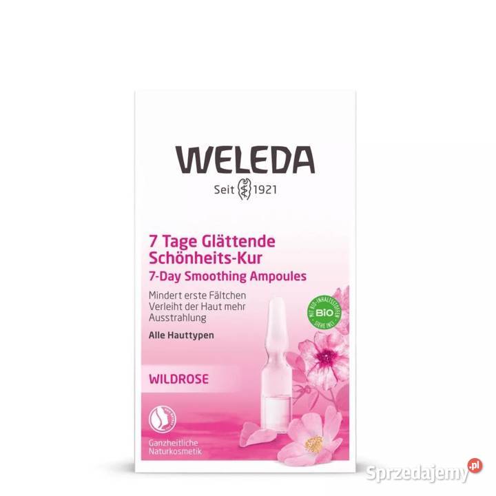 Weleda Różany olejek do twarzy w ampułkach 7
