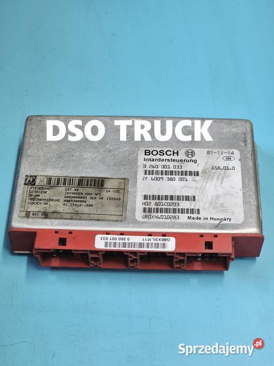 81258106000 BOSCH 0260001033 STEROWNIK INTARDER Zawichost