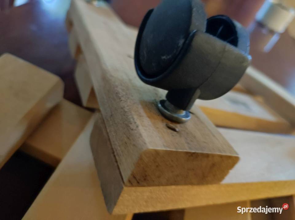 podest wózek stolik drewniana podstawka na świętokrzyskie Kielce