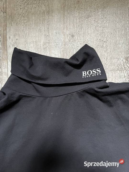 Golf męski czarny Hugo Boss Gliwice
