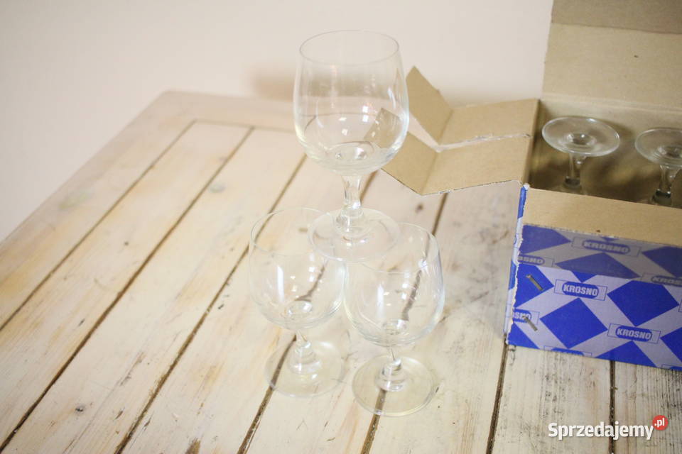 Komplet kieliszków do whisky 6 sztuk inny kolor Góra