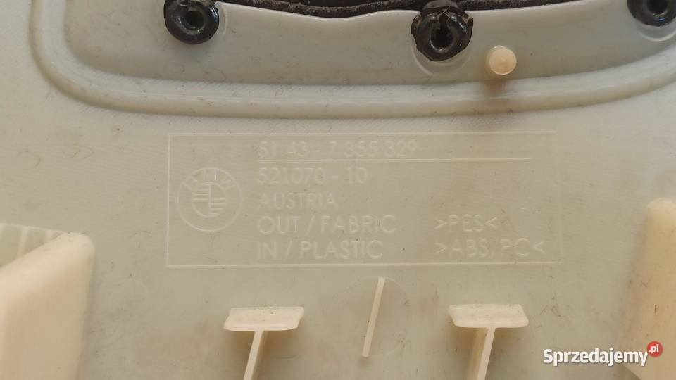 BMW 7 G11 OSŁONA SŁUPKA LEWA 7355329 osobowe Podszybia sprzedam