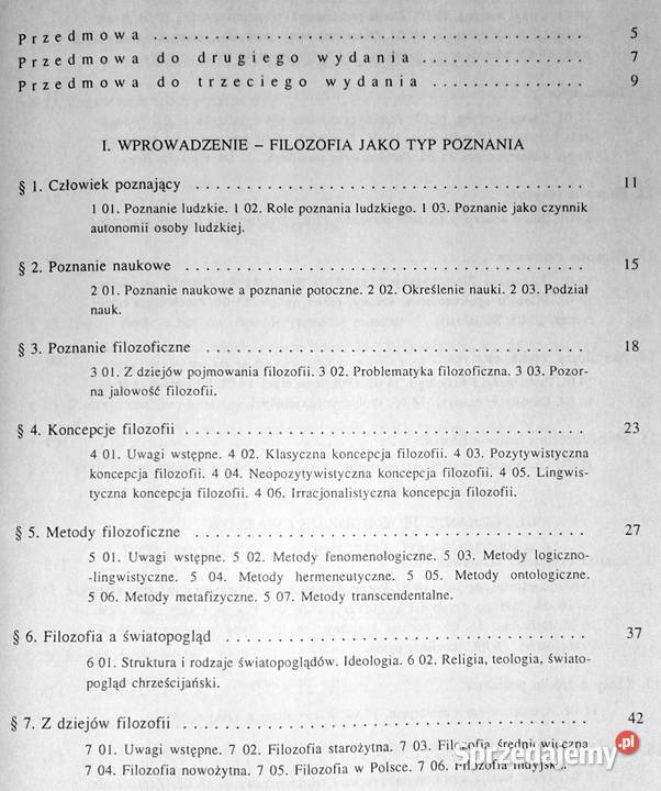 Wstęp do filozofii Antoni Bazyli Stępień Chełm