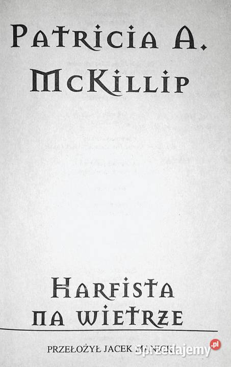 Harfista na wietrze Patricia A McKillip Pozostałe