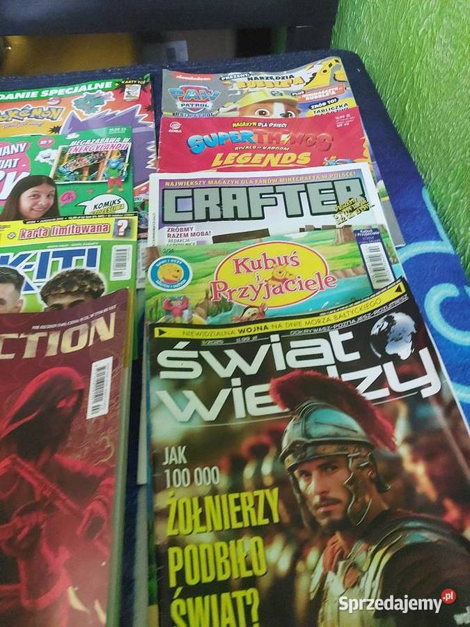 Gazetkiczasopisma edukacyjne dzieci Piotrków Trybunalski sprzedam