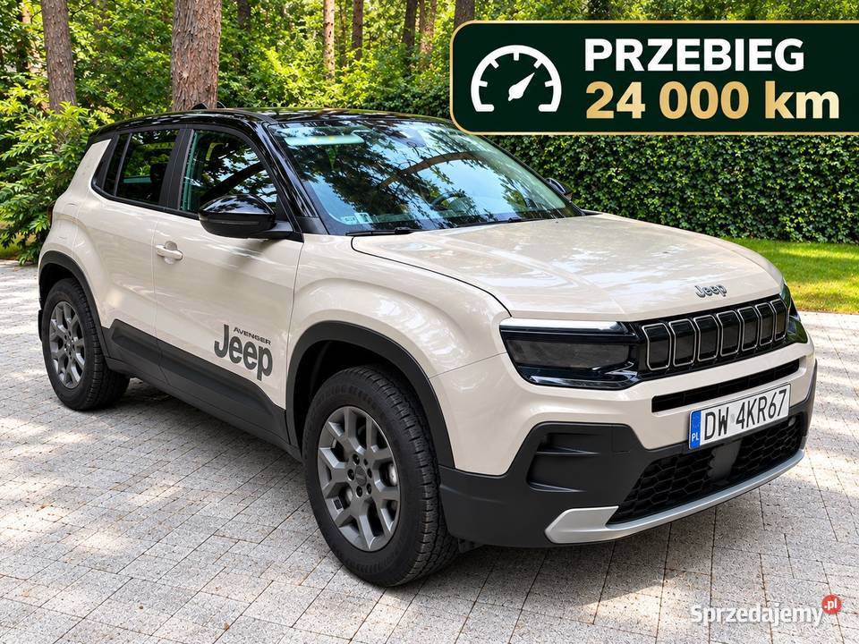 Jeep Avenger 2023 gwarancja fabryczna radio Magdalenka