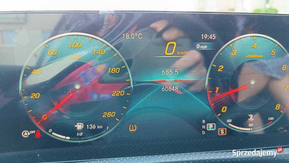 Marcedes A 220 190 59000 Benzyna Ząbki