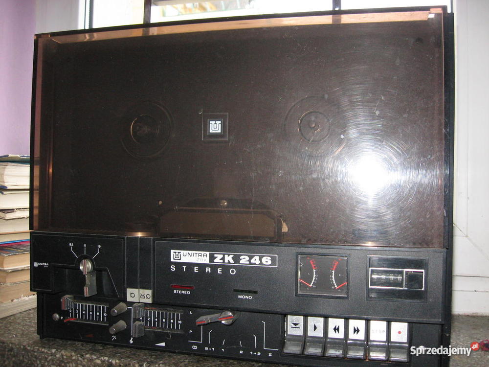 magnetofony szpulowe i radio Warszawa