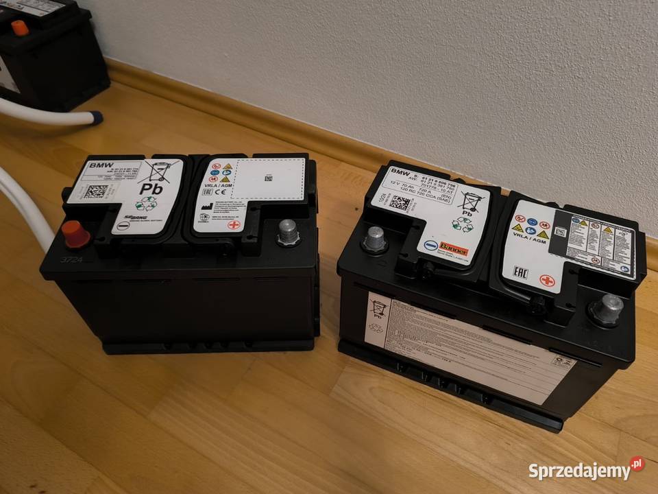 Akumulator AGM BMW Mini 70ah 700a orginal Nowy Rok produkcji 2024 Konin