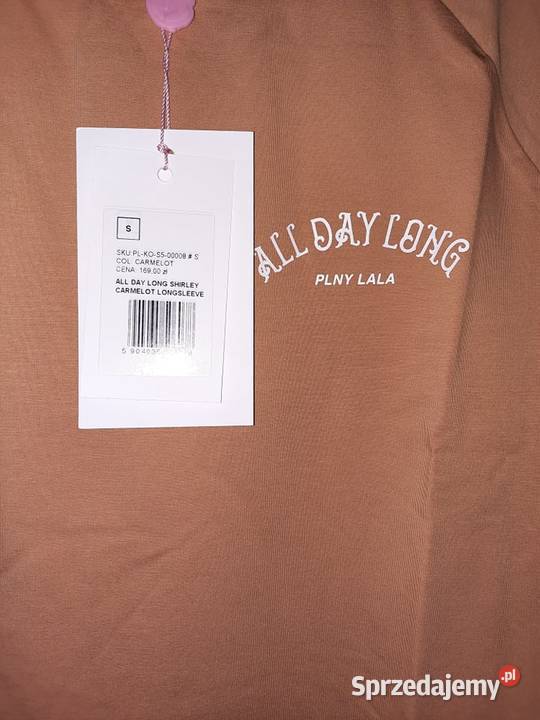 Plny Lala nowy longsleeve Carmelot długi Warszawa
