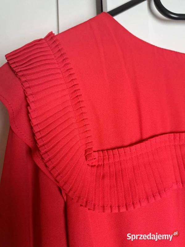 Romantyczna sukienka Top Secret w intensywnym Spódnice i sukienki pomorskie Trąbki Wielkie