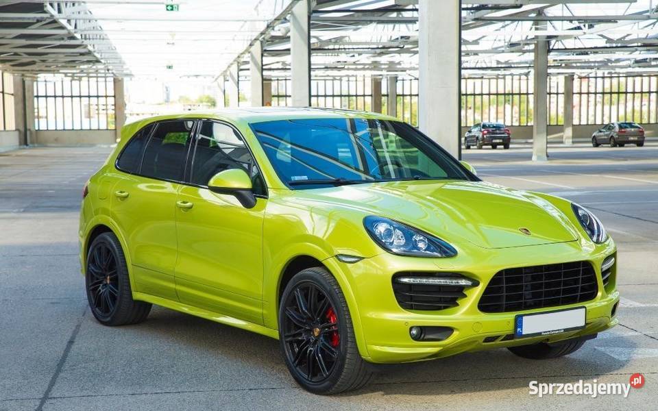 Porsche Cayenne GTS 48 V8 420 Peridot Green Rok produkcji 2013 Kutno sprzedam