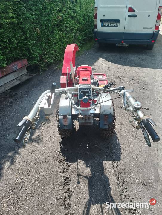 Ciągnik jednoosiowy Mitsubishi CT351 pług Odśnieżarki Pabianice