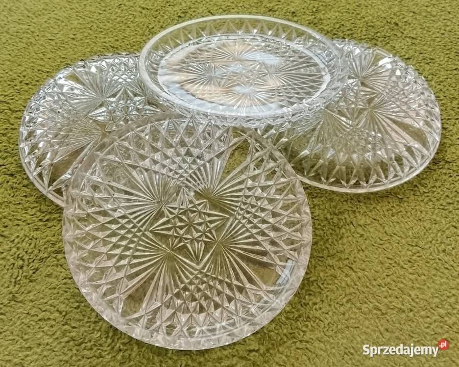 Talerzyki deserowe zestaw 4 sztuk średnica 16 Porcelana i szkło Katowice