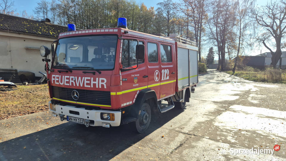 Wóz strażacki MERCEDESBENZ 814F LF 86 28 846 Grodziec