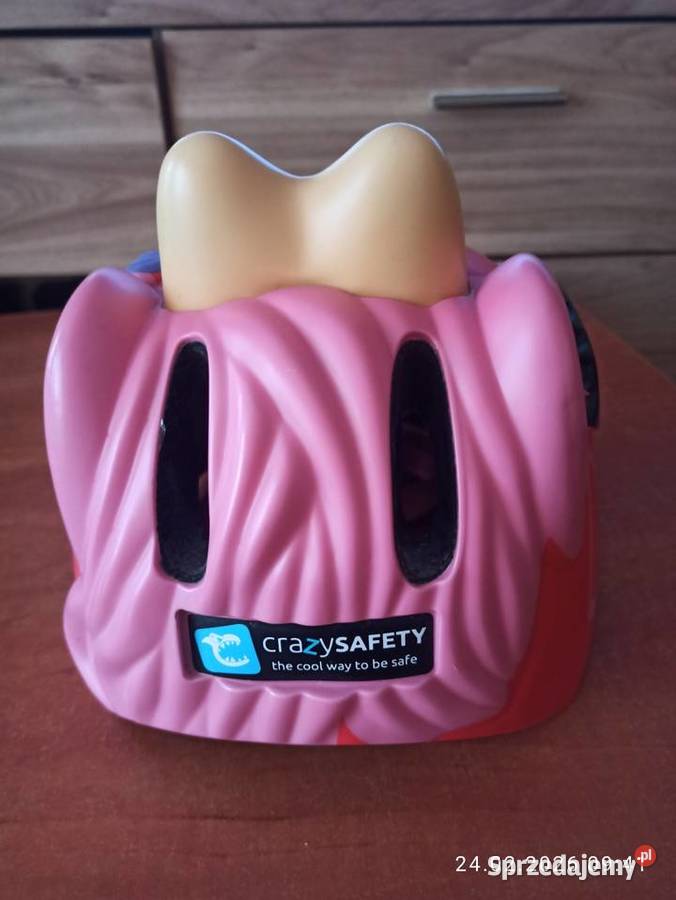 Kask rowerowy dziecięcy 4955 Żyrafa sprzedam