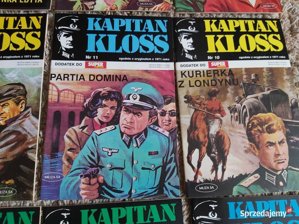 Komiksy Hans Kloss mazowieckie Pruszków