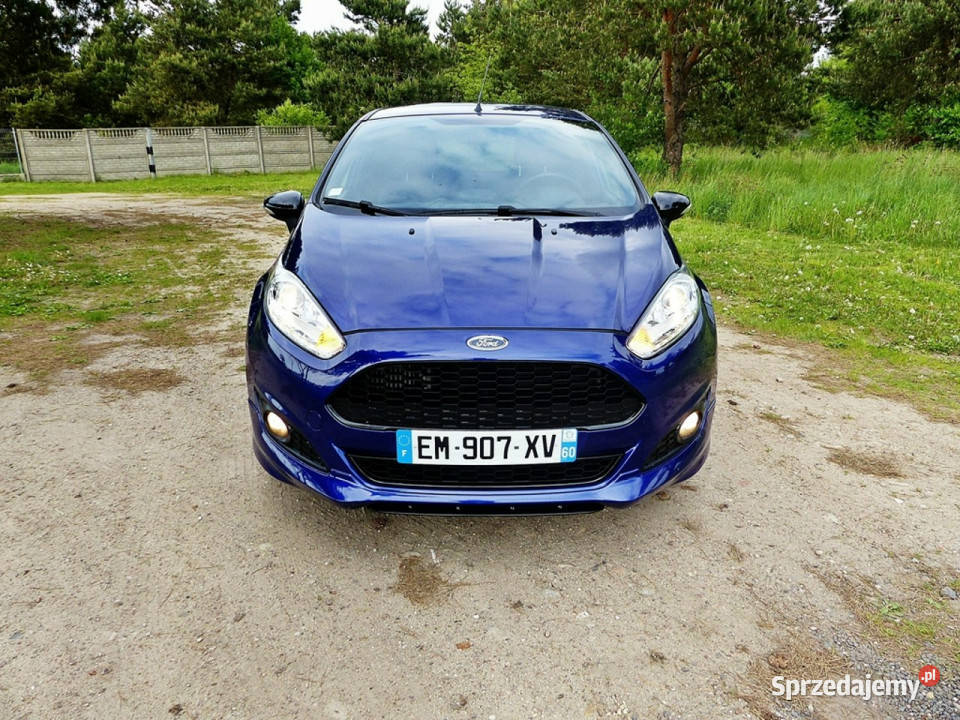 Ford Fiesta 10 EB STLINEKlimaElektrykaLED światła przeciwmgielne Fiesta wielkopolskie Piła