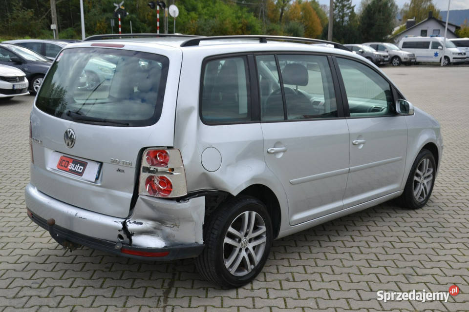 Volkswagen Touran 20 TDI 140 6biegów climatronic manualna Touran Kęty sprzedam