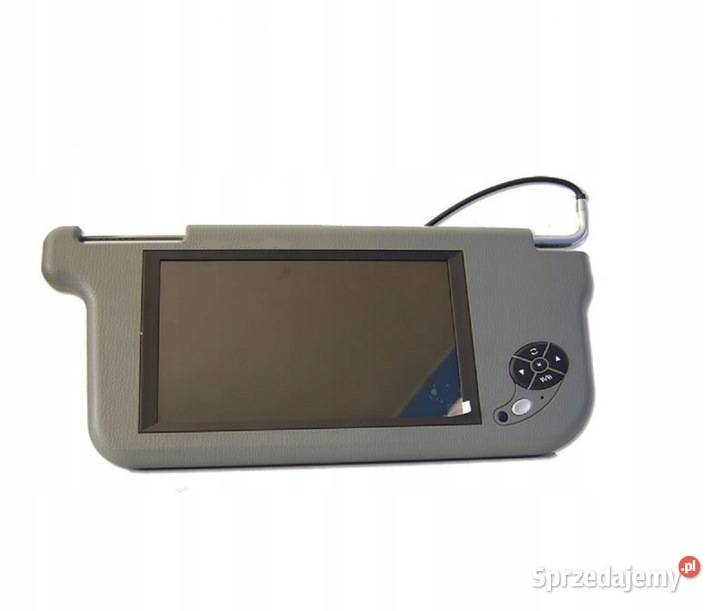 MONITOR LCD 8 W OSŁONIE PRZECIWSŁONECZNEJ DO Pozostałe