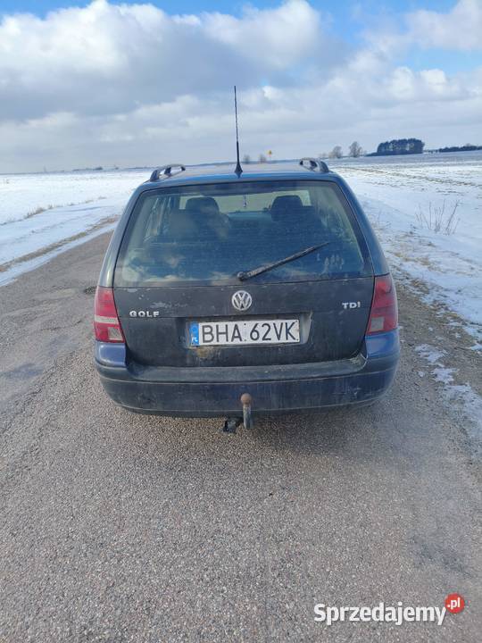 Golf 4 19tdi 110 opłaty na hak 110KM Golf sprzedam