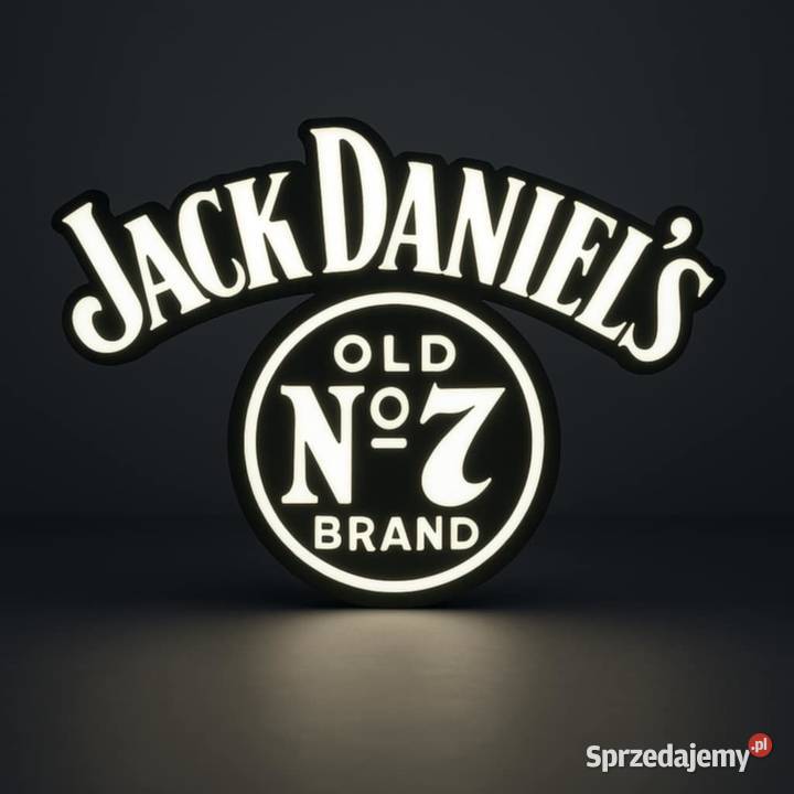 Wyjątkowa Lampka Napis Jack Daniels Old No 7 Rzeszów