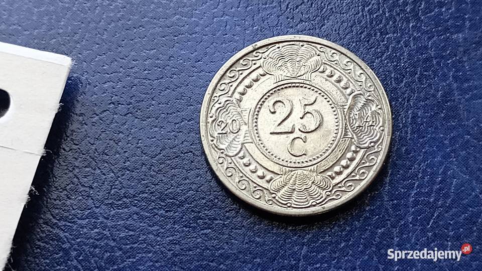 Stare monety 25 cent 2014 Antyle Holenderskie Lesko