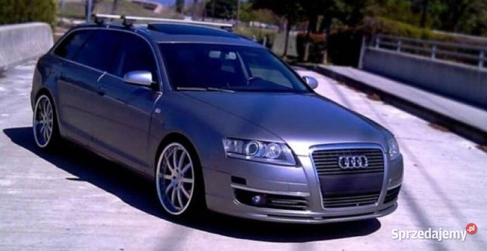 AUDI A6 C6 SPOILER ZDERZAKA A6C6 TUNING Tuning mazowieckie Otwock