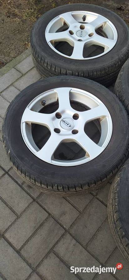 Alufelgi 4x1143 opony letnie 15 Motoryzacja