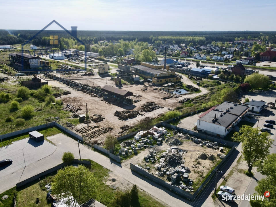 Tartak z niezbędnym zapleczem produkcyjnym na 10 Kaliska