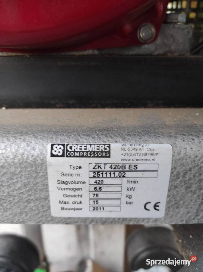 Kompresor spalinowy creemers ideał Radzyń Podlaski
