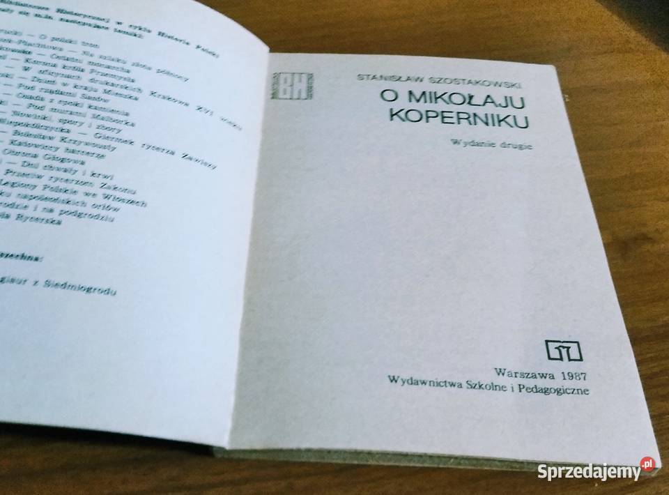 O Mikołaju Koperniku Stanisław Szostakowski Gdańsk