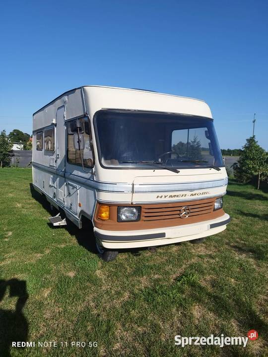 Kamper Mercedes HymerMobil 1982r Kampery wielkopolskie Krotoszyn