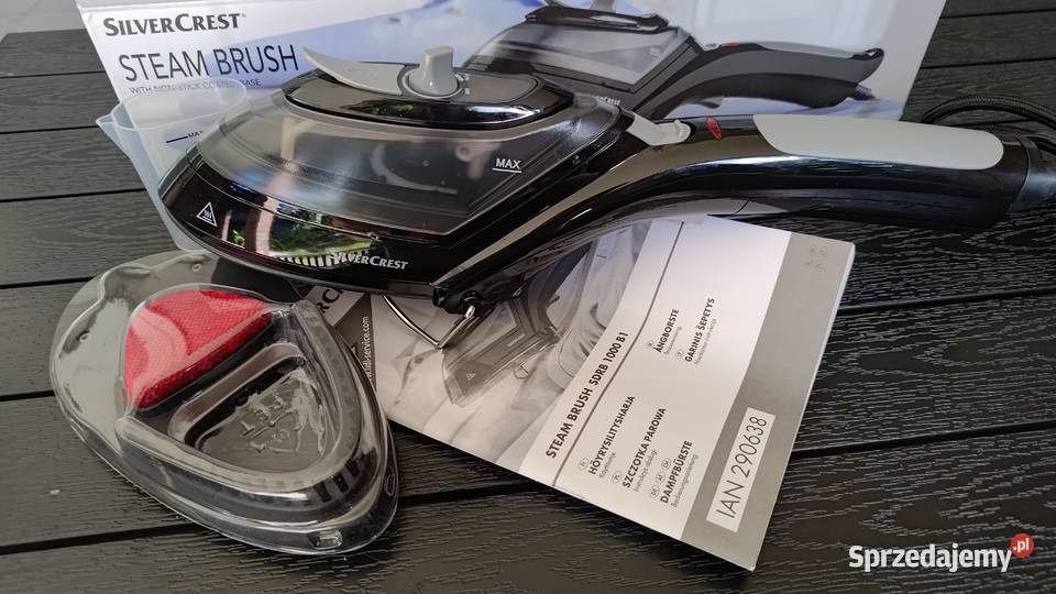 NOWA szczotka parowa SilverCrest 1000W parownica