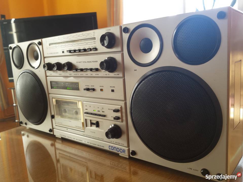Condor radiomagnetofon stan kolekcjonerski Jedlicze