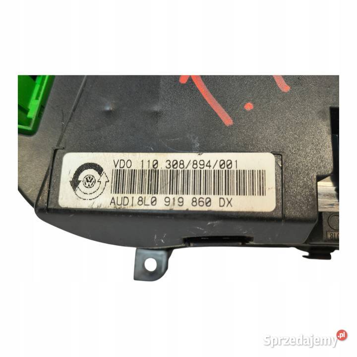 LICZNIK ZEGARY 8L0919860DX Audi A3 8L 19 TDI Chełm sprzedam