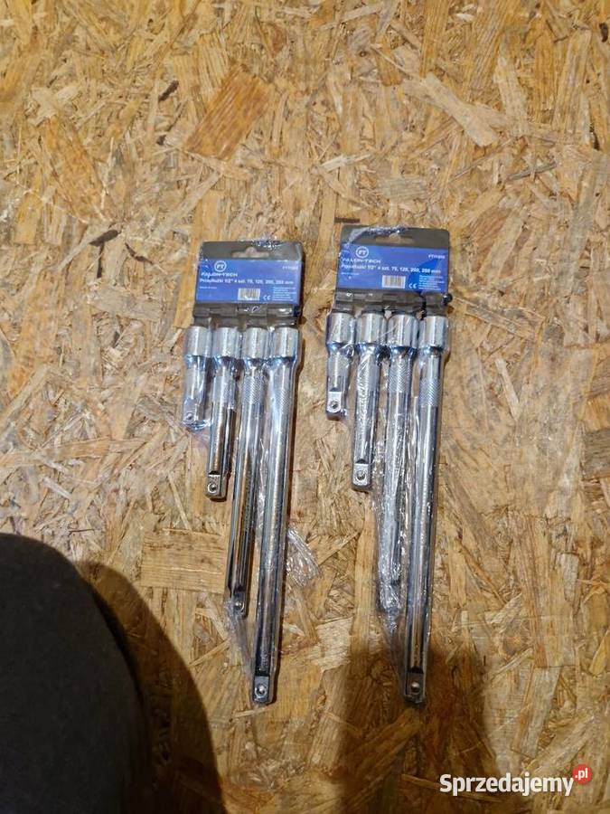 Zestaw przedłużek pasujący na nasadki i