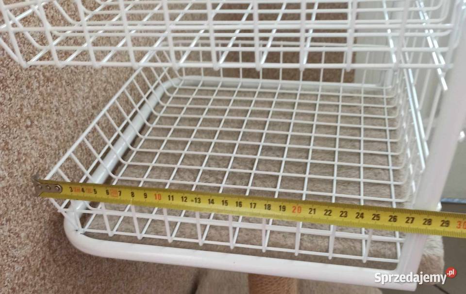 Stojak metalowy z koszykami na ladę Mrzezino