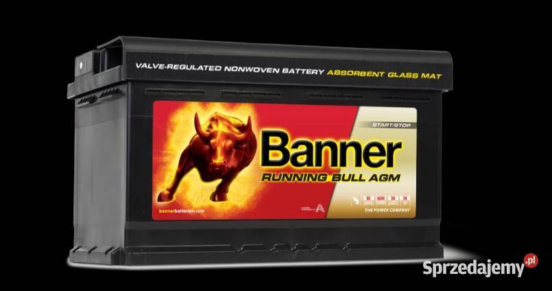 Akumulator Banner Running Bull 57001 AGM 70Ah Poznań