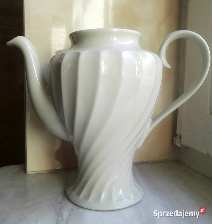 Porcelanowy imbryk bez pokrywki Warszawa sprzedam