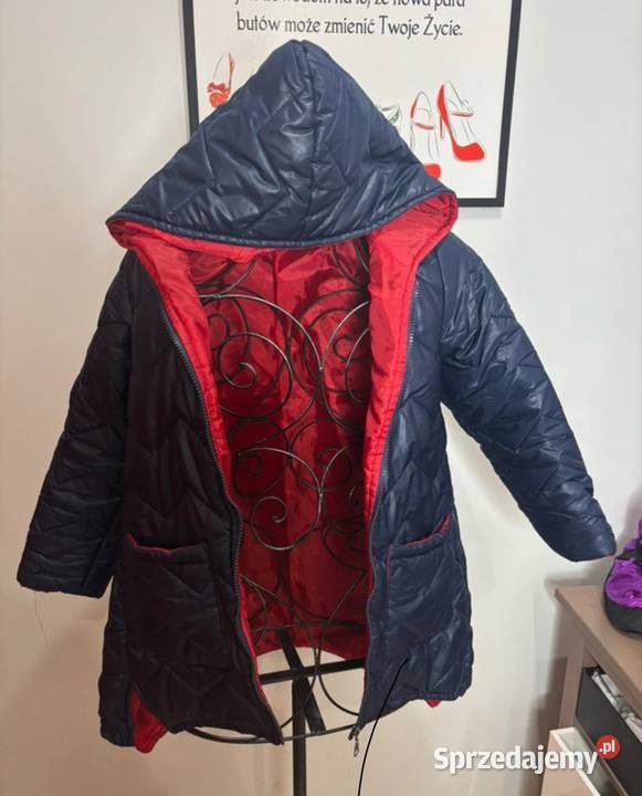 Pikowana kurtka zimowa r 128134 Katowice