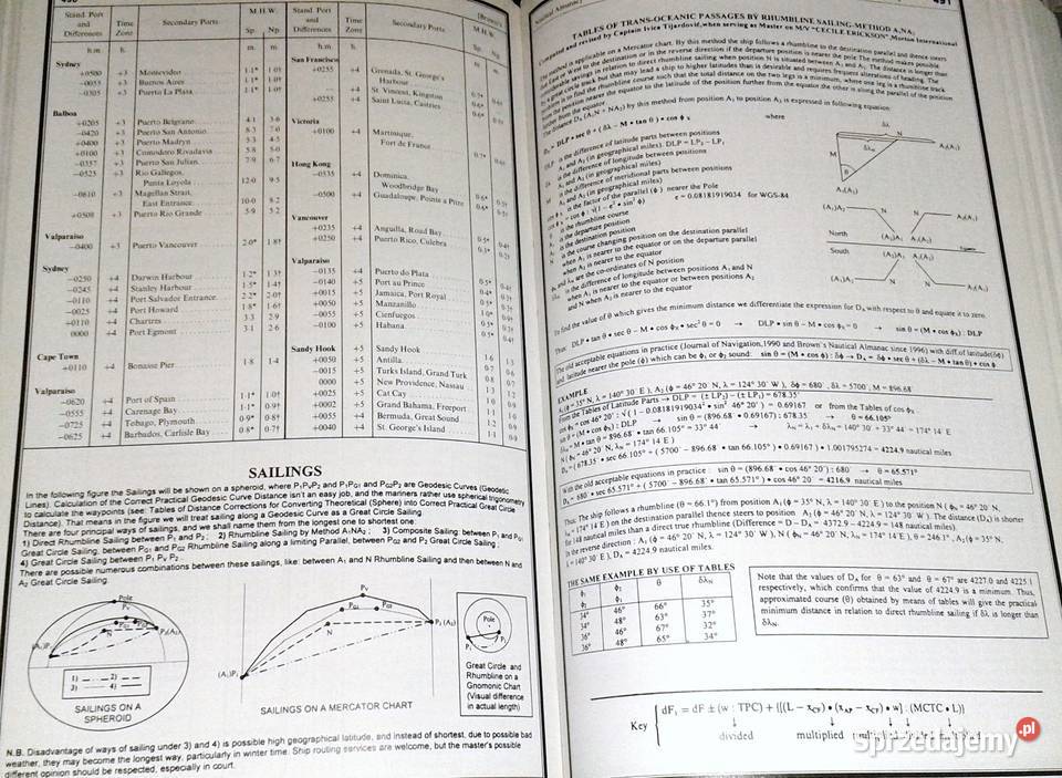 Browns Nautical Almanac 2012 T Nigel Brown FRIN Chełm